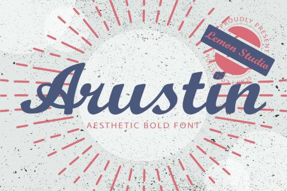 Arustin Font: Bold Handwritten Style for Web Design