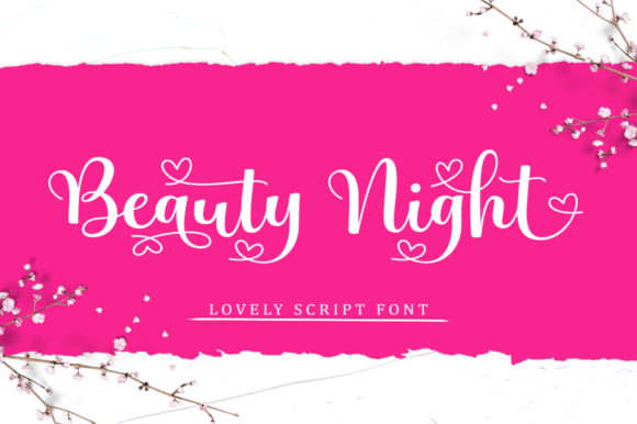 Beauty Night Font: Elevate Your Campaigns