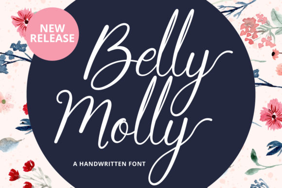 Belly Molly: A Script Font for Editorial Grace