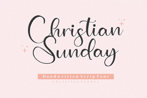 Christian Sunday: The Script Font for Scroll-Stopping Designs