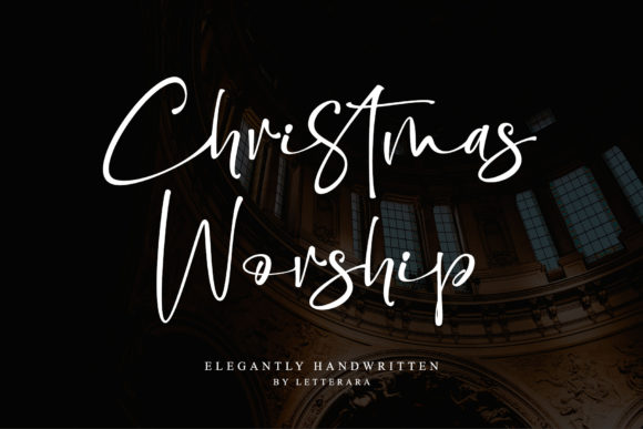 Christmas Worship Font: A Branding Review