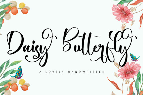 Daisy Butterfly Font: Elevate Web Design