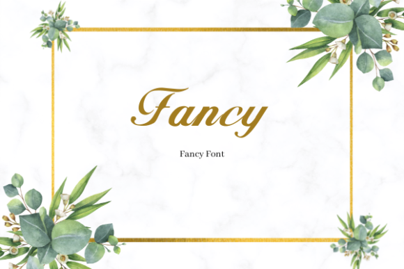 Elevate Editorial Design with the Fancy Typeface