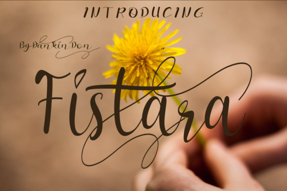 Fistara: A Graceful Script Font for Elegant Branding