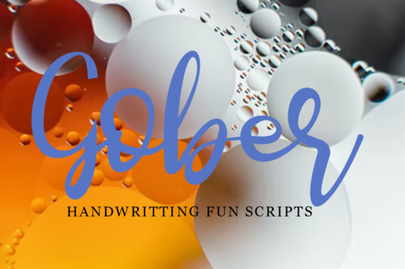 Gober Font: Elevate Your Brand Identity