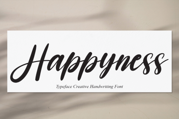 Happyness: A Refined Script Font for Web Design