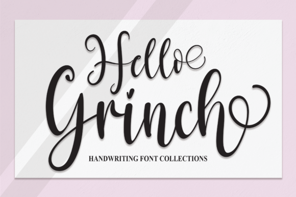 Hello Grinch Font: Bold Script for Marketers