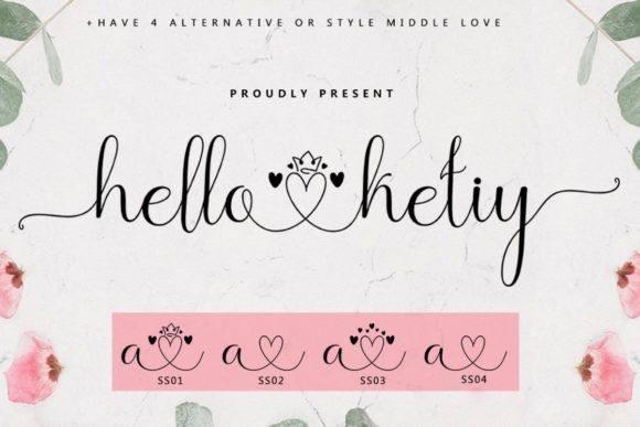 Hello Ketiy: A Warm Handwritten Font for Brands