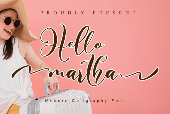 Hello Martha: A Refined Script Font for Branding