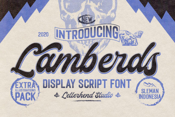 Lamberds: A Playful Display Font for Makers