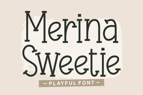 Merina Sweetie Font for Web Design