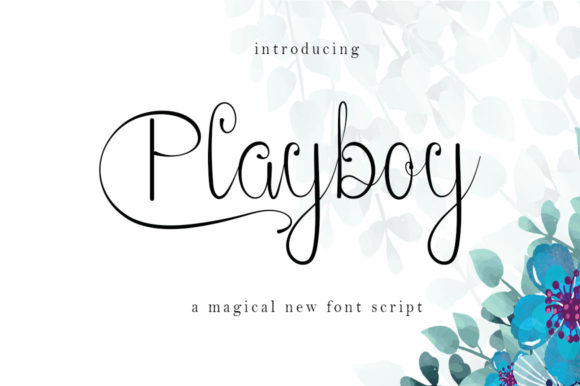 Playboy Font Review: A Playful Script Typeface