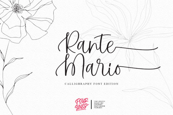 Rante Mario: The Script Font That Elevates Campaigns