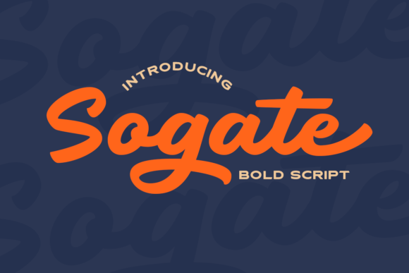 Sogate Font Review: Bold Handwritten Style for Branding