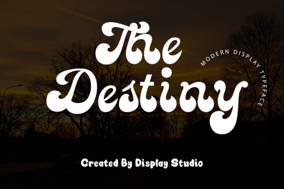 The Destiny Typeface for Editorial Design