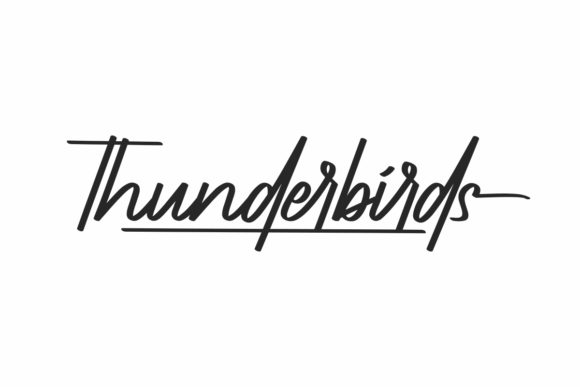 Thunderbirds Font: Elevate Your Brand Identity