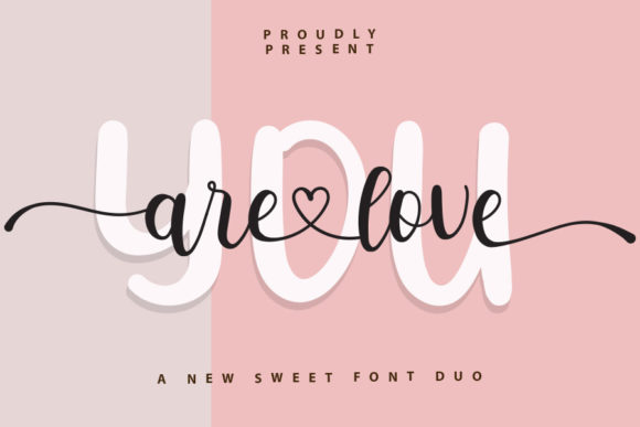You Are Love: A Script Font for Modern Web Design